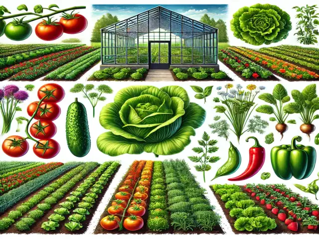 The best crops for organic greenhouse farming