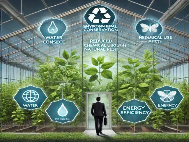 The environmental benefits of greenhouse misting systems