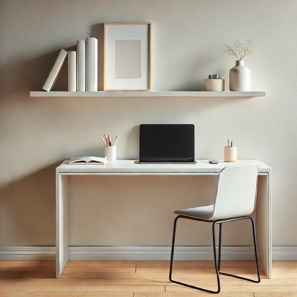 Modern home office design ideas for small spaces 2. Make Use of a Small Desk