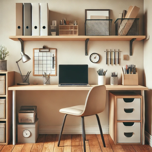 Modern home office design ideas for small spaces 6. Keep It Clutter Free